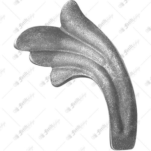 Kovani cvetovi listovi 19351-L Levo