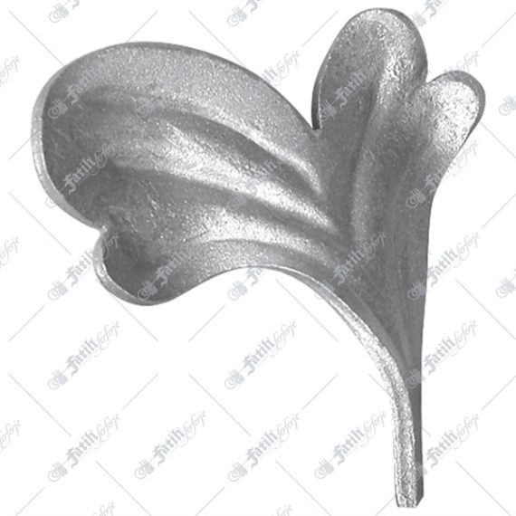 Kovani cvetovi listovi 19353-L Levo