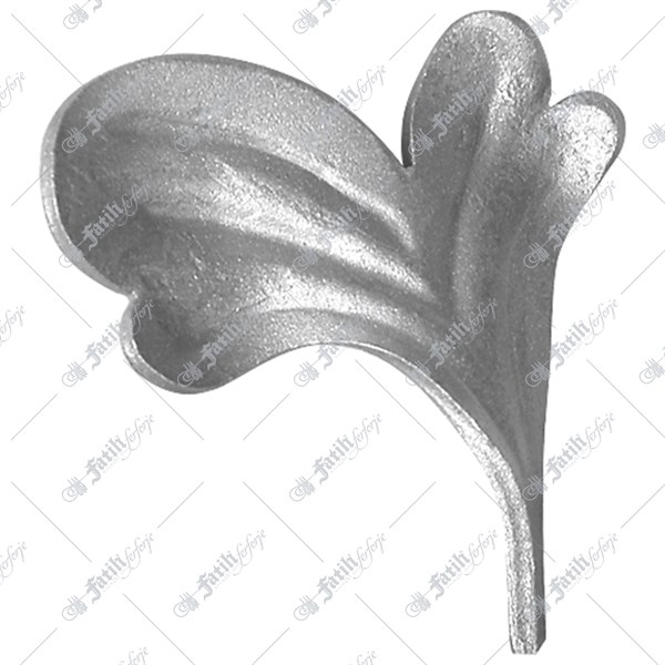 Kovani cvetovi listovi 19353-L Levo