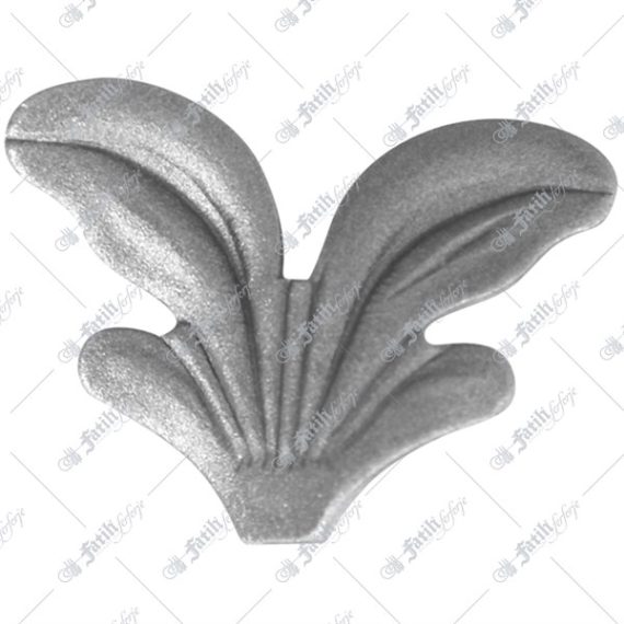 Kovani cvetovi listovi 19358-R Desno