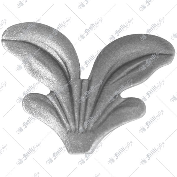 Kovani cvetovi listovi 19358-R Desno